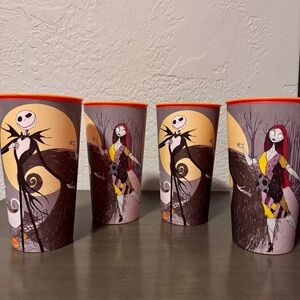 Nightmare Before Christmas Themed Cups